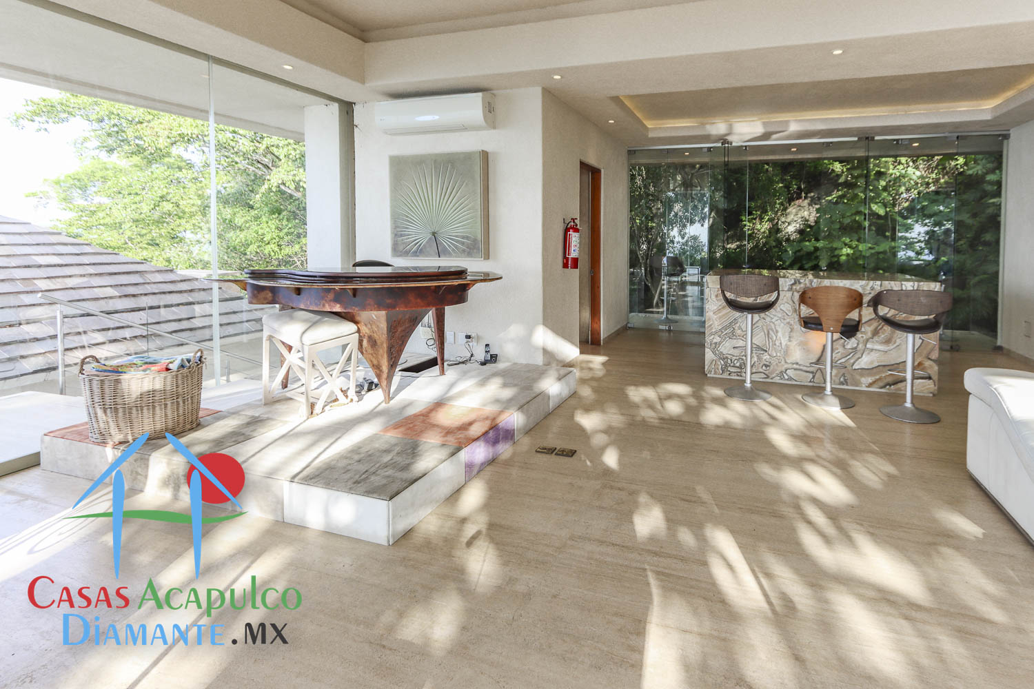 Villa Scarlet Bird - Sala - bar recepción 2